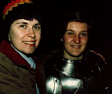 Picture of Virginia Frohlick and Joan of the
1984 Orleans Festival
