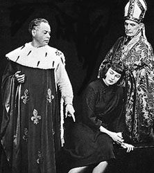 Joan is reprimanded by King Charles VII