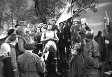 Joan among her soldiers