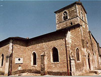 picture of exterior of Saint Remy Church