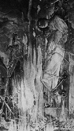 picture of Joan burning at the stake